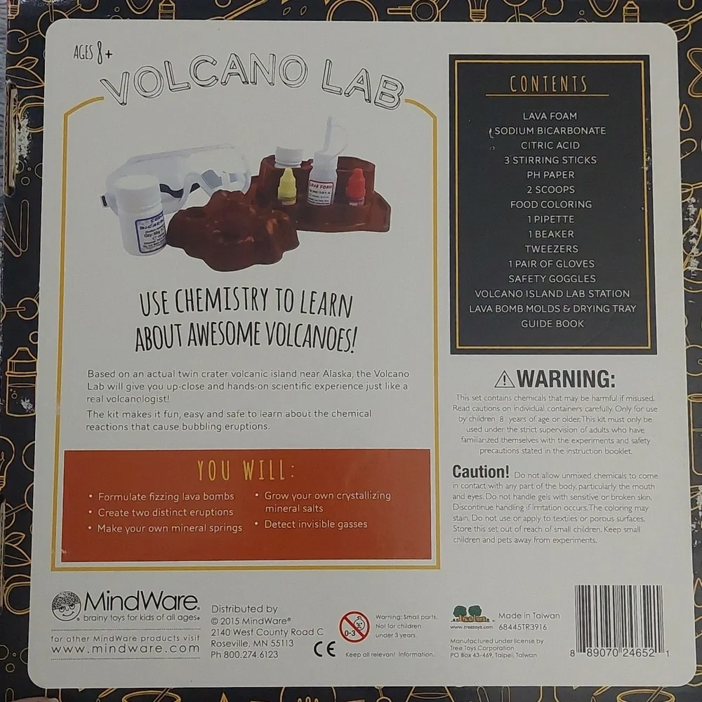 Science academy‎ volcano lab kit